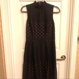 Who what wear midi polka dot dress.